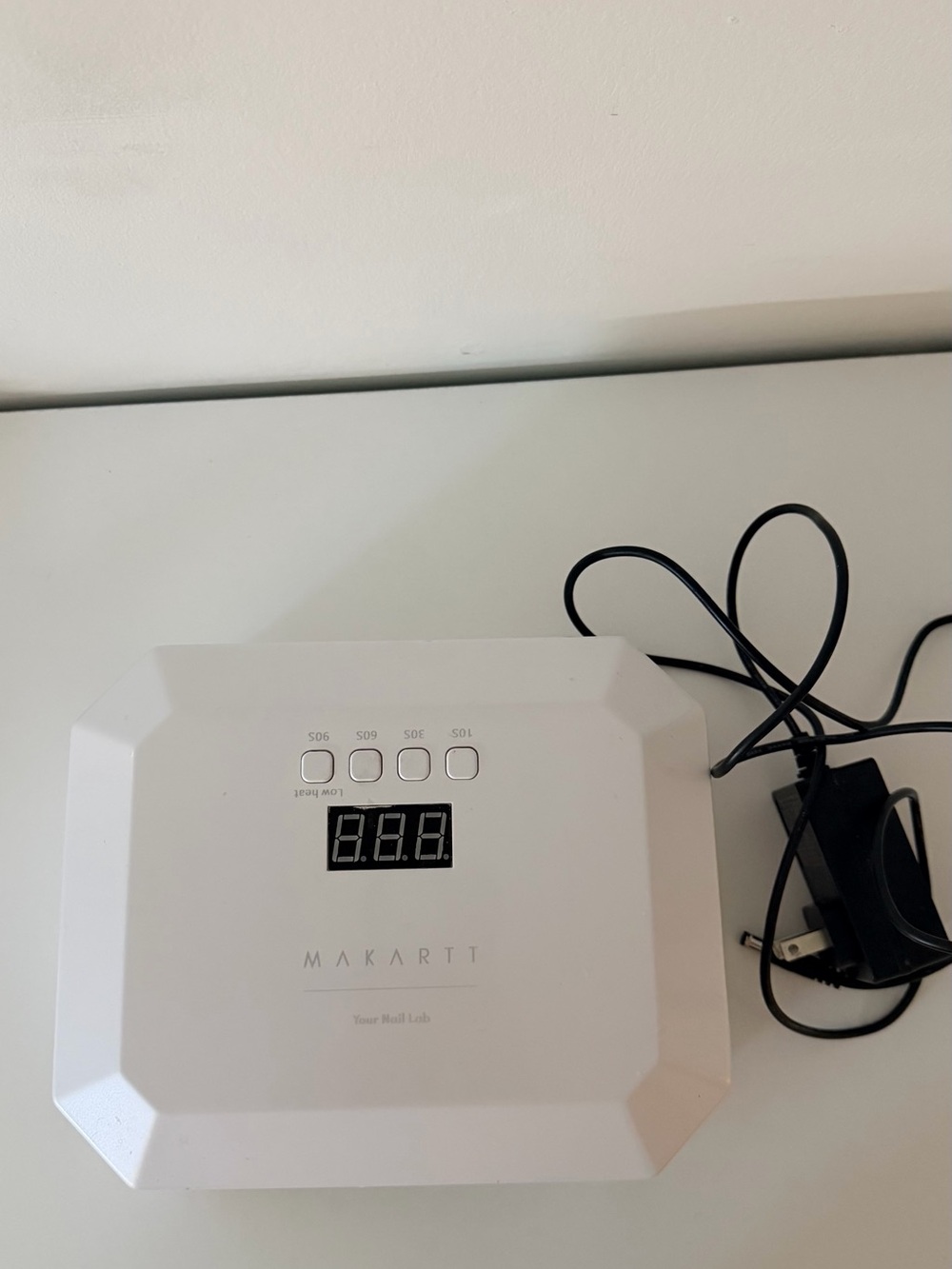 White LED Nail Lamp for Gel Polish